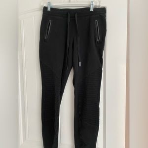 Alo Yoga Black Moto Legging